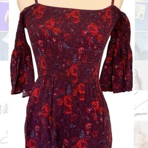 Floral Hollister Romper